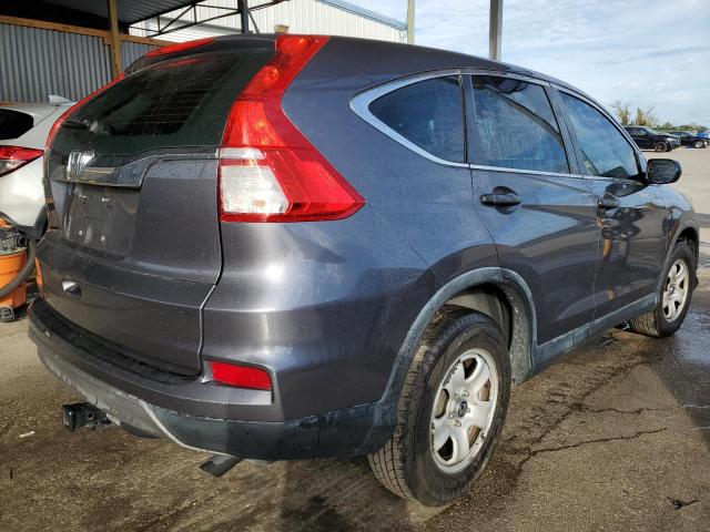 3CZRM3H31FG714665 - 2015 HONDA CR-V LX GRAY photo 3