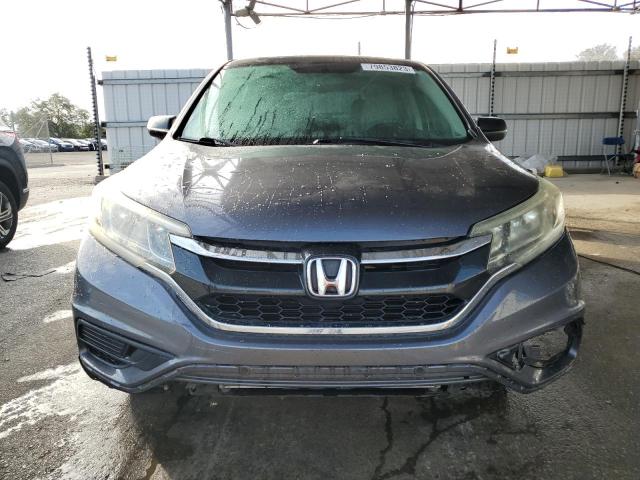 3CZRM3H31FG714665 - 2015 HONDA CR-V LX GRAY photo 5