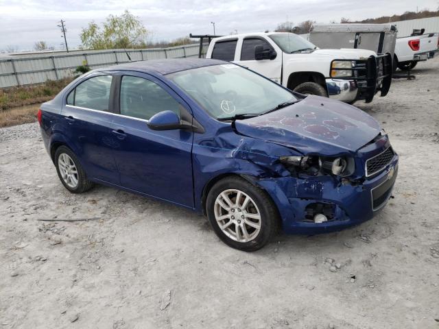 1G1JC5SH3C4224333 - 2012 CHEVROLET SONIC LT BLUE photo 4