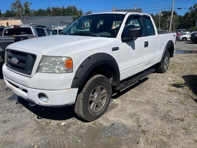 1FTRX14W56NA07819 - 2006 FORD F150 WHITE photo 2