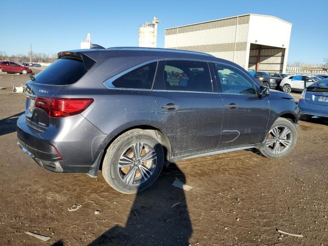 5J8YD4H36JL001149 - 2018 ACURA MDX GRAY photo 3