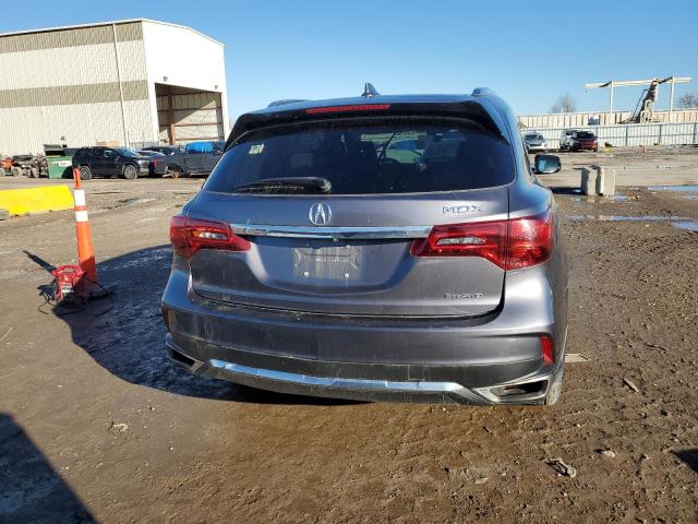 5J8YD4H36JL001149 - 2018 ACURA MDX GRAY photo 6