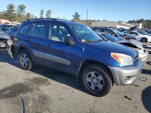 JTEGD20VX50085930 - 2005 TOYOTA RAV4 BLUE photo 4