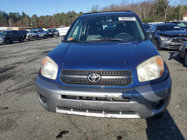 JTEGD20VX50085930 - 2005 TOYOTA RAV4 BLUE photo 5