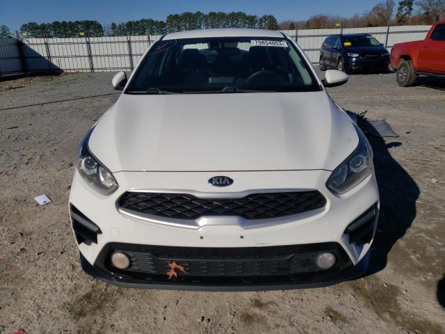 3KPF24AD6KE087071 - 2019 KIA FORTE FE WHITE photo 5