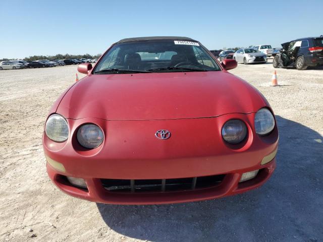 JT5FG02TXT0032466 - 1996 TOYOTA CELICA GT RED photo 5