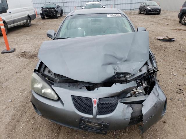 2G2WP522741292536 - 2004 PONTIAC GRAND PRIX GT GRAY photo 5