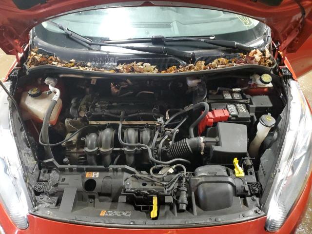 3FADP4EJ6JM124462 - 2018 FORD FIESTA SE RED photo 11