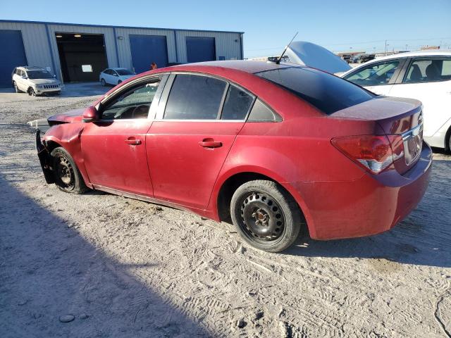 1G1PF5S95B7115508 - 2011 CHEVROLET CRUZE LT RED photo 2