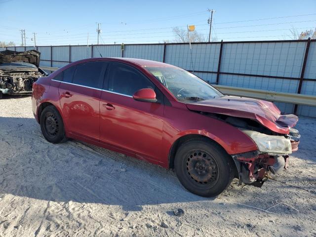 1G1PF5S95B7115508 - 2011 CHEVROLET CRUZE LT RED photo 4