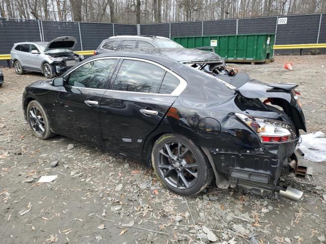 1N4AA5AP4CC834422 - 2012 NISSAN MAXIMA S BLACK photo 2