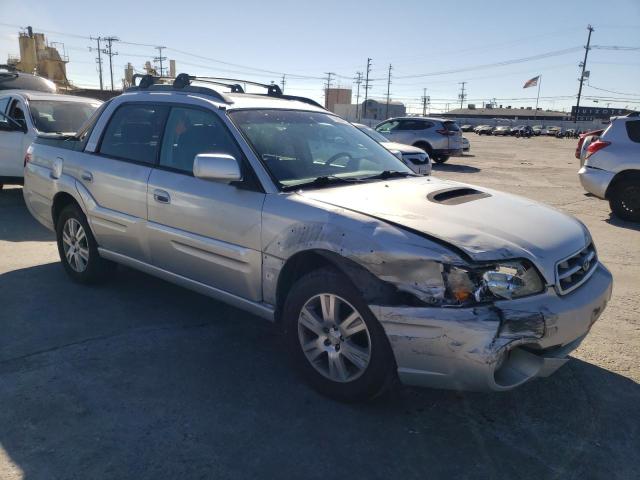 4S4BT63C755107643 - 2005 SUBARU BAJA TURBO SILVER photo 4