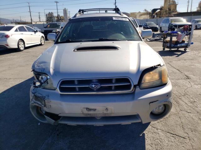 4S4BT63C755107643 - 2005 SUBARU BAJA TURBO SILVER photo 5