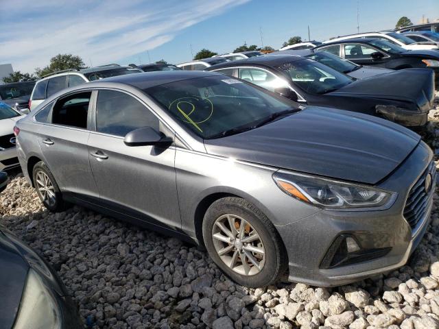 5NPE24AF4KH762392 - 2019 HYUNDAI SONATA SE GRAY photo 4