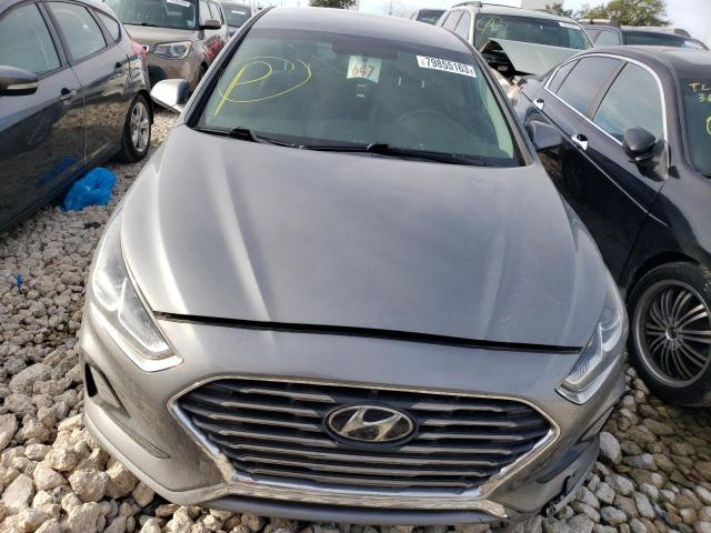 5NPE24AF4KH762392 - 2019 HYUNDAI SONATA SE GRAY photo 5