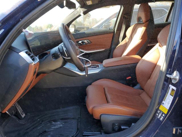 WBS43AY02PFR11949 - 2023 BMW M3 COMPETITION ლურჯი ფოტო 7