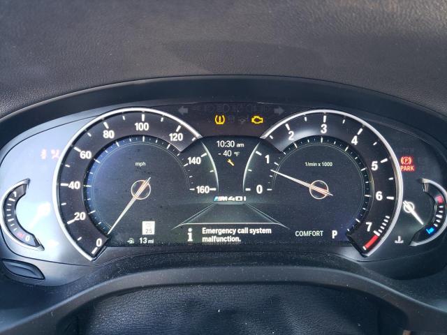 5UXTS3C57KLR72193 - 2019 BMW X3 XDRIVEM40I BLACK photo 9