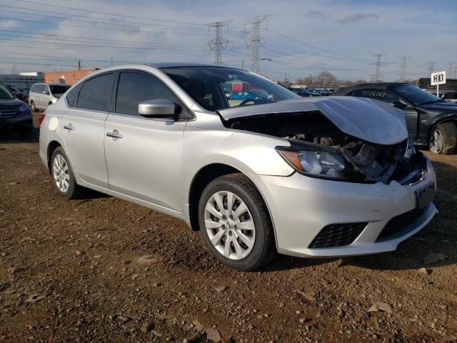 3N1AB7AP9KY341296 - 2019 NISSAN SENTRA S SILVER photo 4