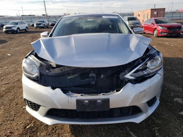 3N1AB7AP9KY341296 - 2019 NISSAN SENTRA S SILVER photo 5