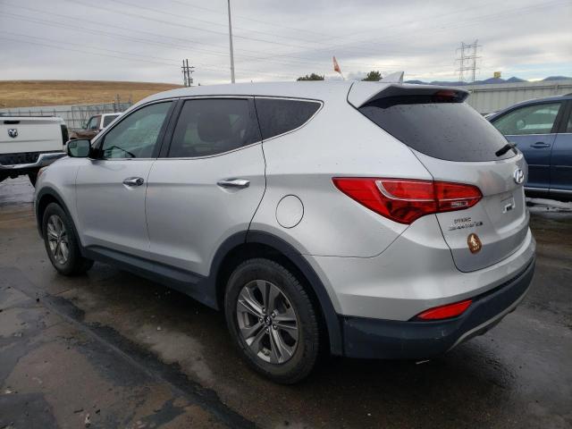 5XYZTDLB8GG329486 - 2016 HYUNDAI SANTA FE S SILVER photo 2