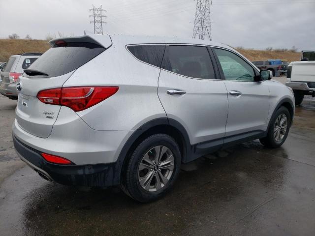 5XYZTDLB8GG329486 - 2016 HYUNDAI SANTA FE S SILVER photo 3