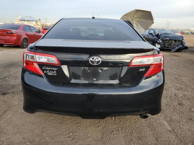 4T1BF1FKXCU182501 - 2012 TOYOTA CAMRY BASE BLACK photo 6