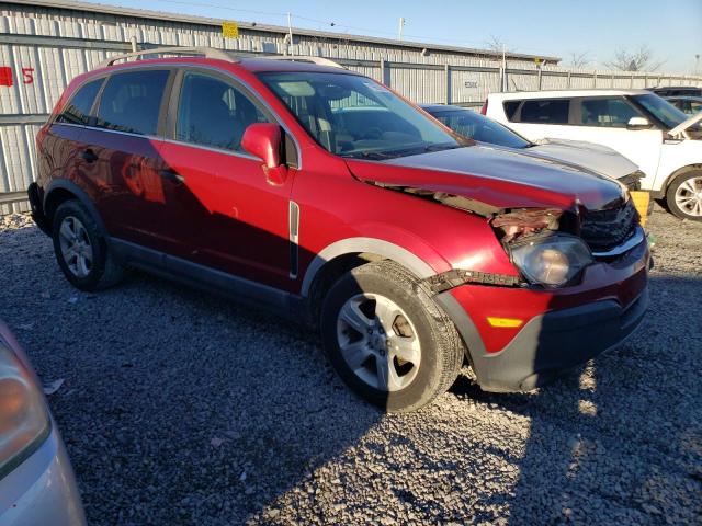 3GNAL2EK7DS609612 - 2013 CHEVROLET CAPTIVA LS RED photo 4