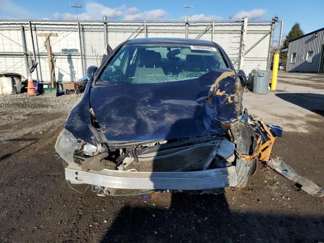 2HGFA16329H510102 - 2009 HONDA CIVIC VP BLUE photo 5