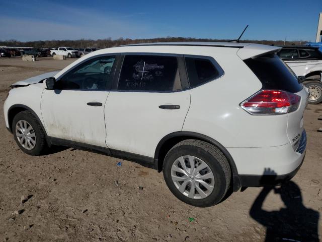 KNMAT2MV4GP715703 - 2016 NISSAN ROGUE S WHITE photo 2