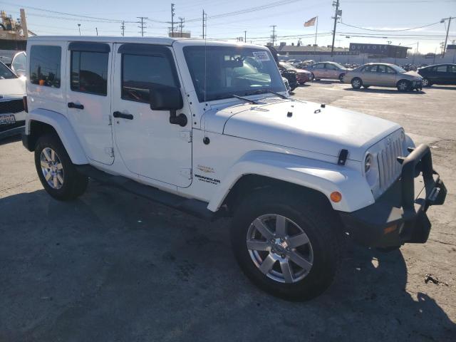 1C4HJWEG4CL206398 - 2012 JEEP WRANGLER U SAHARA WHITE photo 4