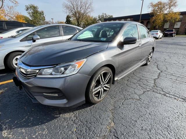 1HGCR2F59HA145286 - 2017 HONDA ACCORD SPORT CHARCOAL photo 2