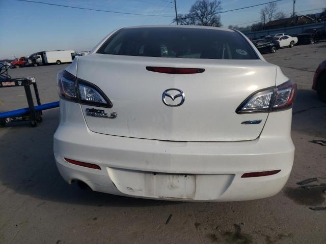 JM1BL1V71D1816839 - 2013 MAZDA 3 I WHITE photo 6