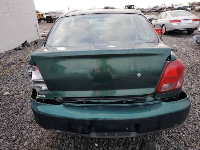 JTDAT123220216850 - 2002 TOYOTA ECHO GREEN photo 6