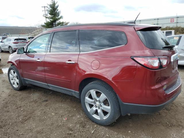 1GNKVGKD3GJ120857 - 2016 CHEVROLET TRAVERSE LT MAROON photo 2