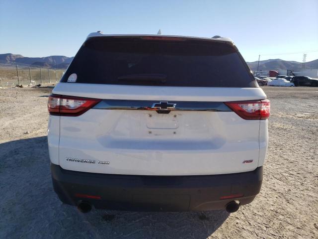 1GNEVJKWXLJ213607 - 2020 CHEVROLET TRAVERSE RS WHITE photo 6