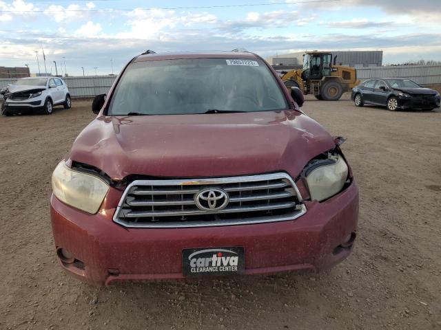 JTEES42A392127397 - 2009 TOYOTA HIGHLANDER LIMITED RED photo 5