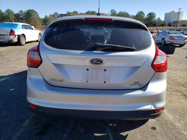 1FAHP3K24CL445333 - 2012 FORD FOCUS SE SILVER photo 6