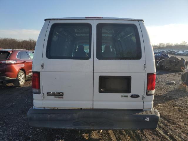 1FTNS2EL9CDA85240 - 2012 FORD ECONOLINE E250 VAN WHITE photo 6