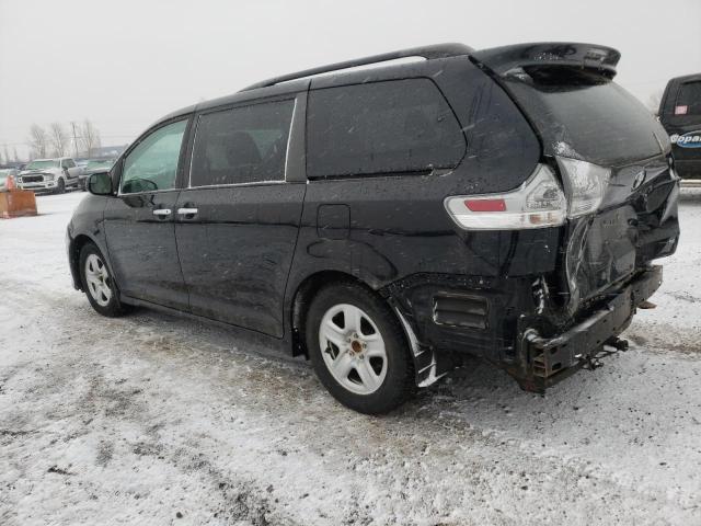 5TDXZ3DC7HS871836 - 2017 TOYOTA SIENNA SE BLACK photo 2