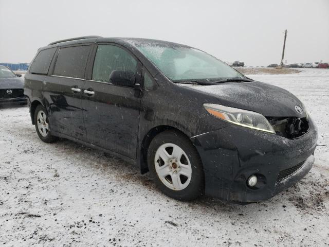 5TDXZ3DC7HS871836 - 2017 TOYOTA SIENNA SE BLACK photo 4