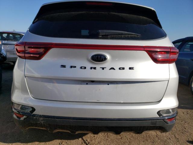 KNDP63AC0M7879908 - 2021 KIA SPORTAGE S SILVER photo 6