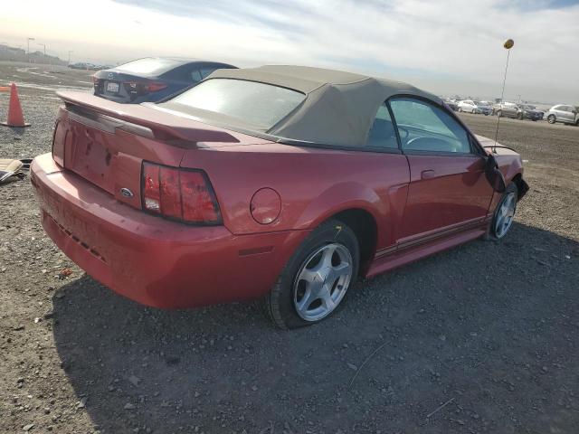 1FAFP444X1F227890 - 2001 FORD MUSTANG RED photo 3