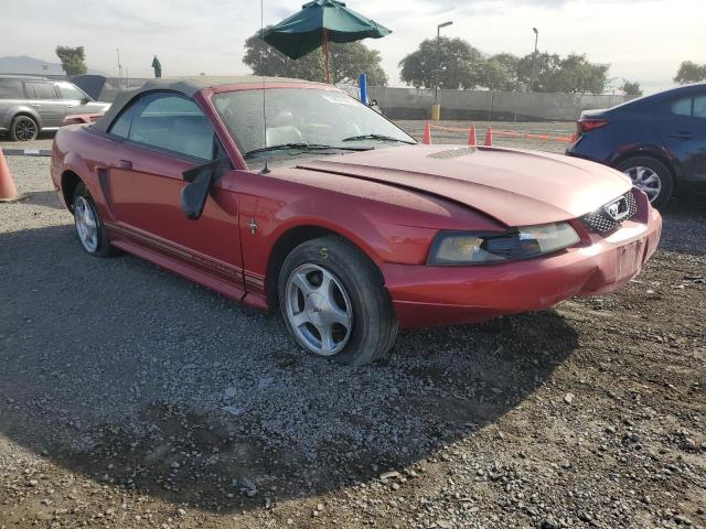 1FAFP444X1F227890 - 2001 FORD MUSTANG RED photo 4