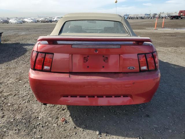 1FAFP444X1F227890 - 2001 FORD MUSTANG RED photo 6