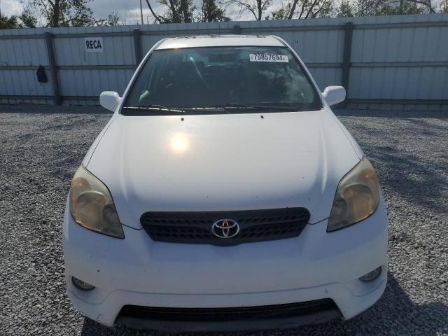 2T1KR30E87C675428 - 2007 TOYOTA COROLLA MA XR WHITE photo 5