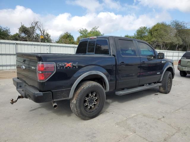 1FTFW1ET1BFB61300 - 2011 FORD F150 SUPERCREW BLACK photo 3