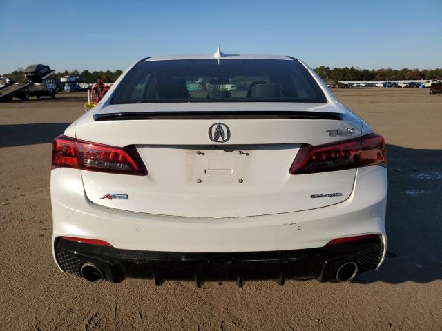 19UUB3F60KA001642 - 2019 ACURA TLX TECHNOLOGY WHITE photo 6