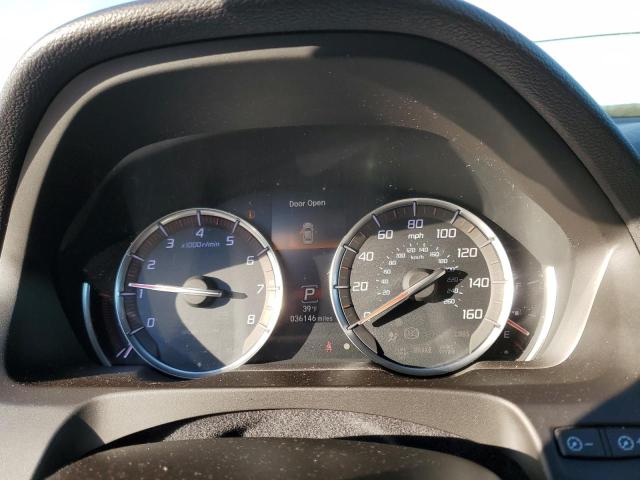 19UUB3F60KA001642 - 2019 ACURA TLX TECHNOLOGY WHITE photo 9