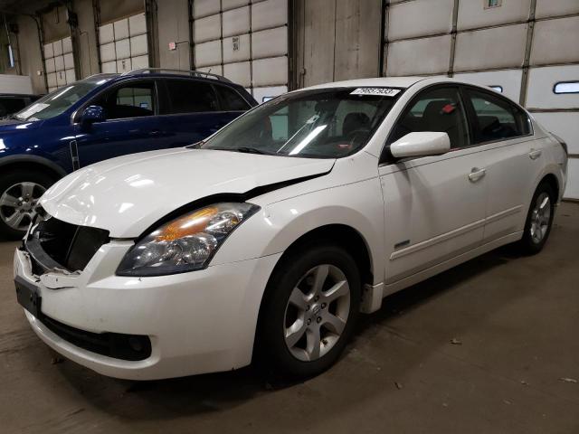 1N4CL21E29C141745 - 2009 NISSAN ALTIMA HYBRID WHITE photo 1