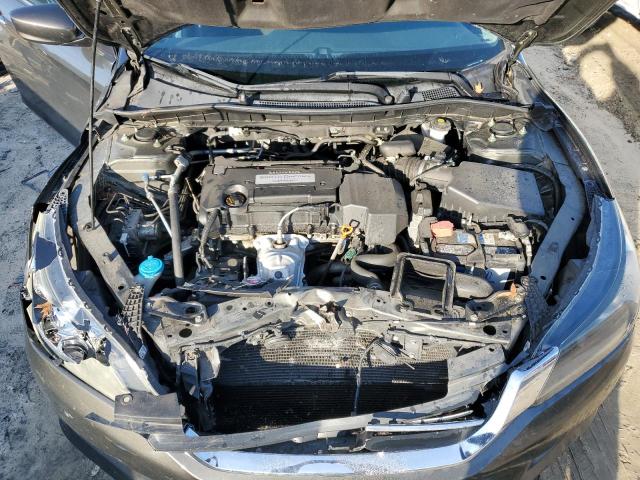 1HGCR2F37DA236615 - 2013 HONDA ACCORD LX GRAY photo 11